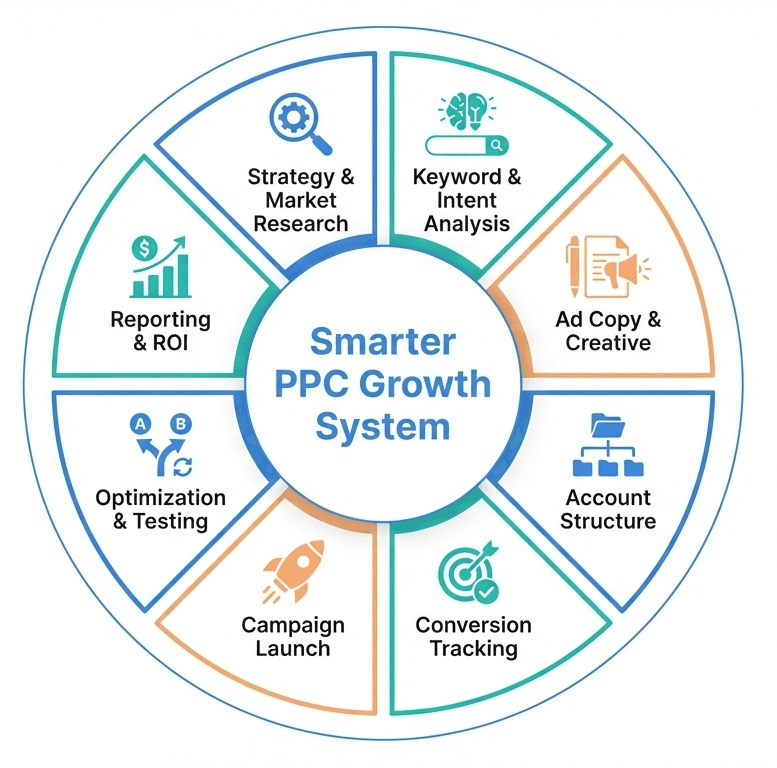 Toronto PPC Services to Stop Wasted Ad Spend 7 Toronto PPC Services | Growth System for PPC | Volt Studios