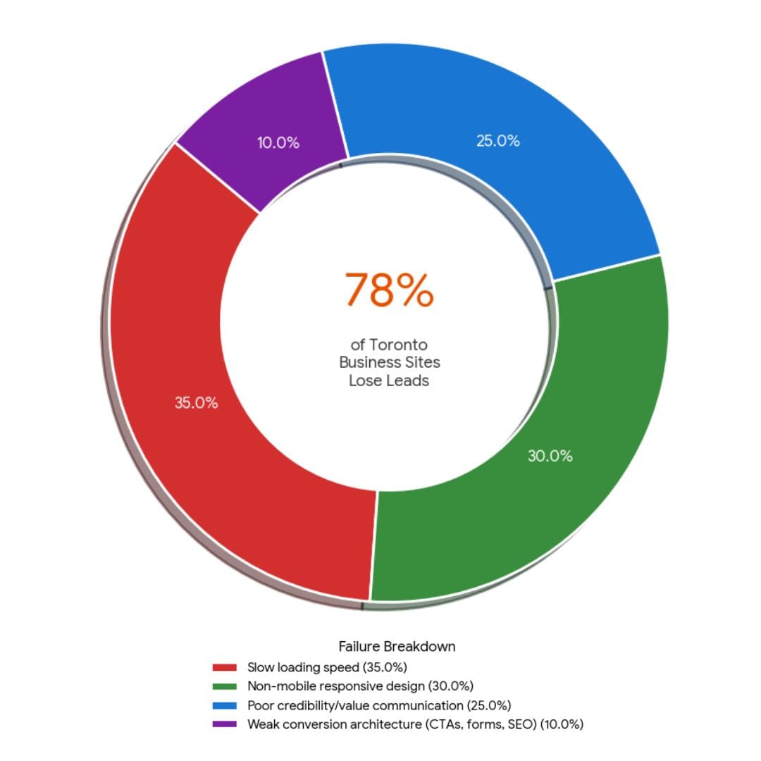 Toronto Web Design And Development 2 Reason why Toronto Business losses Leads | Volt Studios
