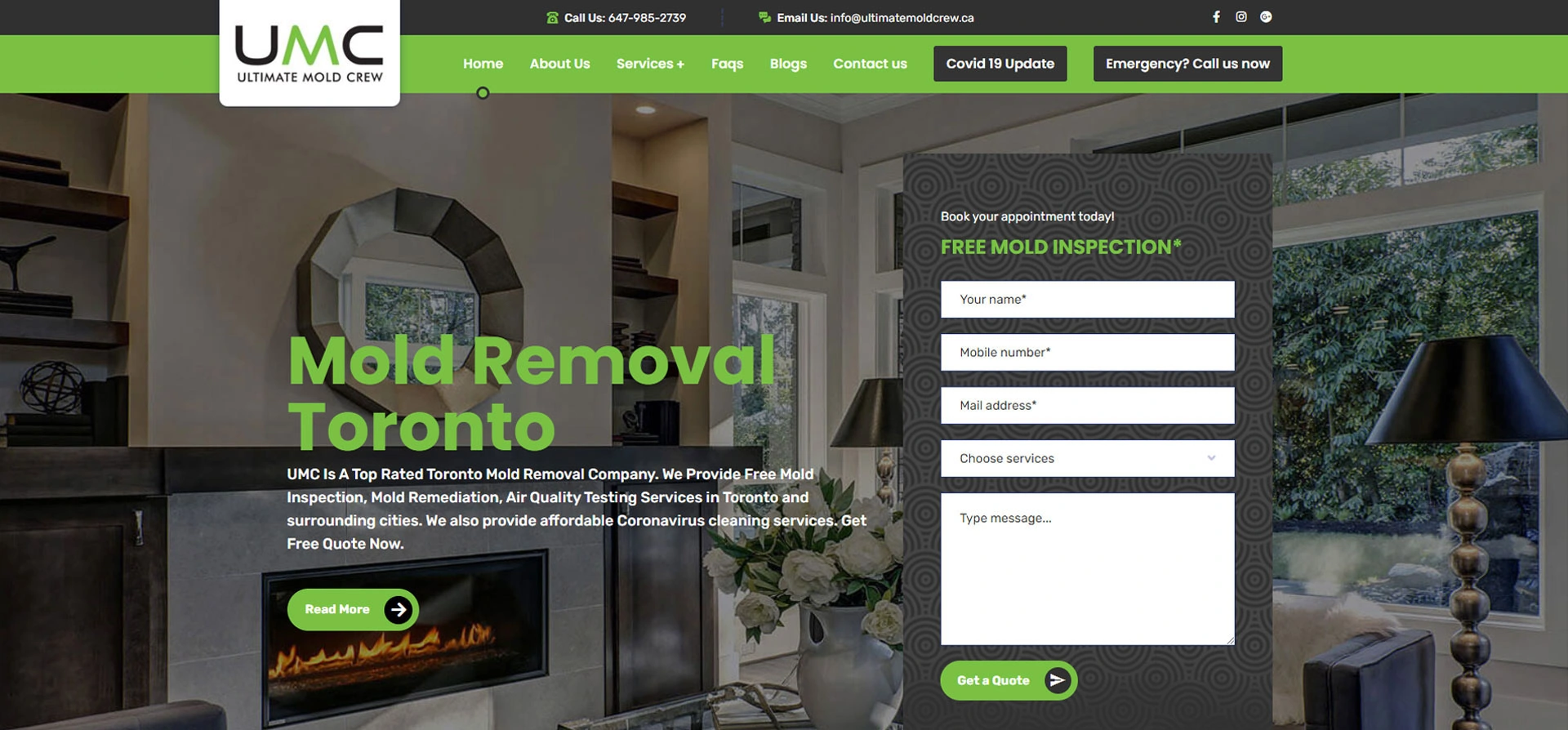 UMC 1 Ultimate Mold Crew case Study | Volt Studios