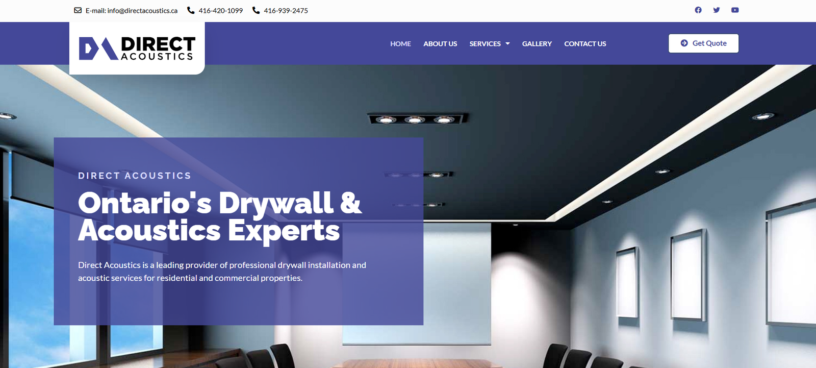 Direct Acoustics - Case Study | Volt Studios