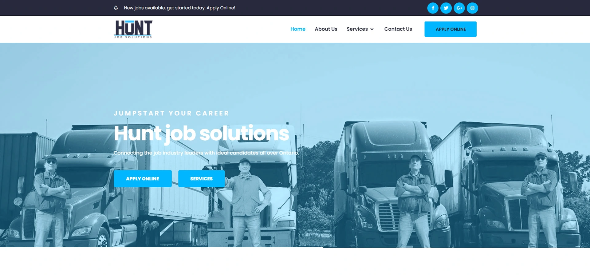 hunt job main banner | Hunt Job Solutions |