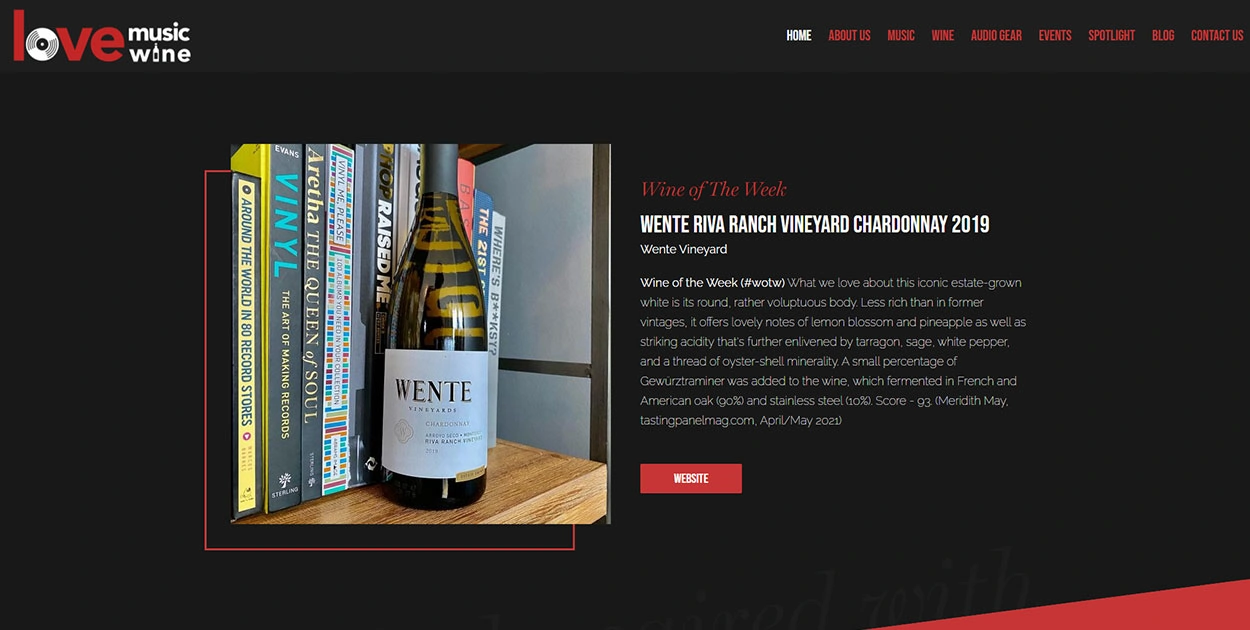 love wine music banner | Love Music Love Wine |