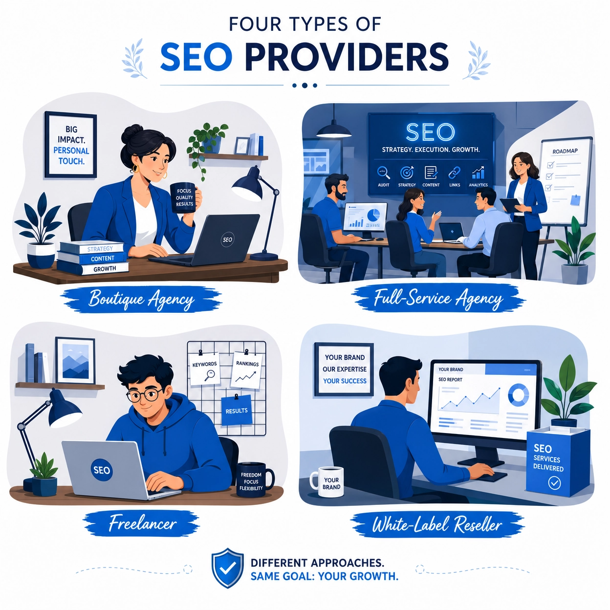 How to Choose an SEO Agency in Toronto in 2026 2 TYpes of SEO providers in Toronto Canada