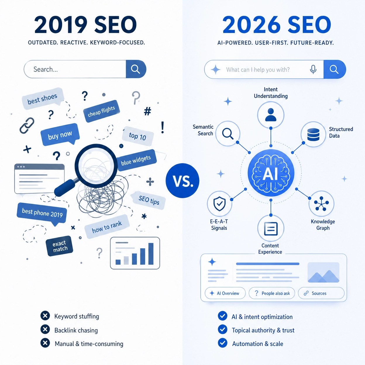 How to Choose an SEO Agency in Toronto in 2026 3 Old SEo vs Modern SEO | Keywords Based SEO and Entity Based SEO