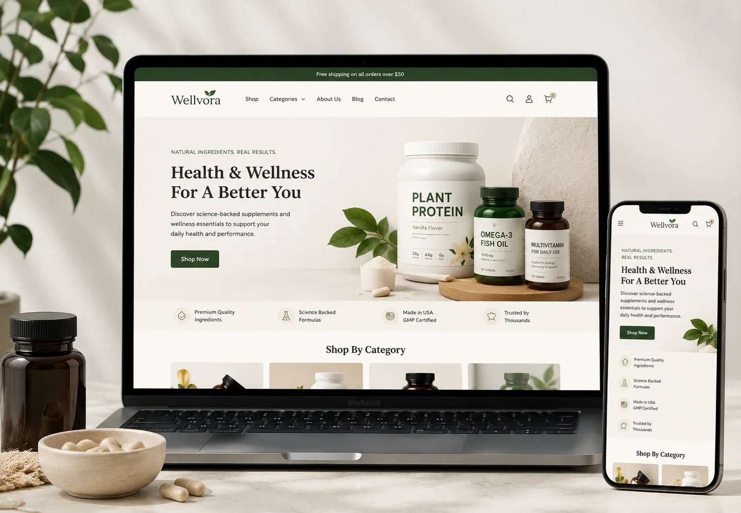 Health wellness products | industries |